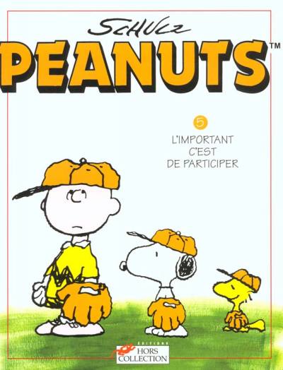 Couverture de l'album Peanuts Tome 5 L'important c'est de participer