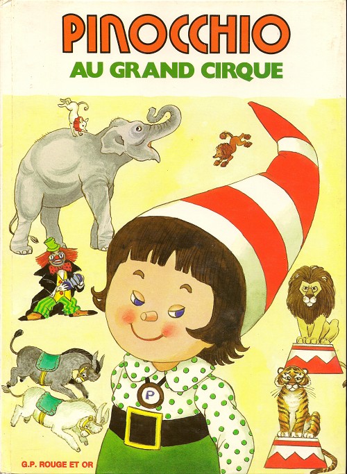 Couverture de l'album Pinocchio Au grand cirque