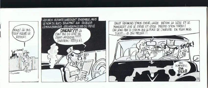 Planche de l'album Les aventures de Raymond Ventout Le Mystère de l'Intérieur ou T'attires le mauvais Sort, Gueux !