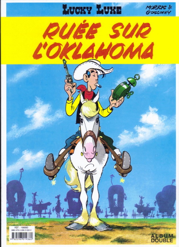 Planche de l'album Lucky Luke Tomes 13 et 14 Le Juge / Ruée sur l'Oklahoma