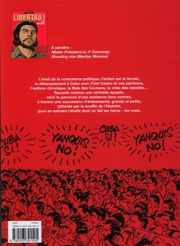 Verso de l'album Rebelles Tome 1 Libertad ! - Che Guevara