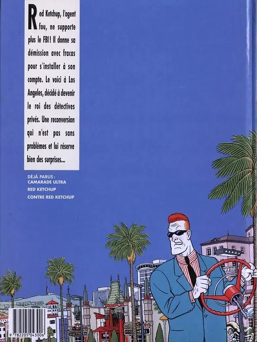 Verso de l'album Red Ketchup Tome 3 Red Ketchup s'est échappé