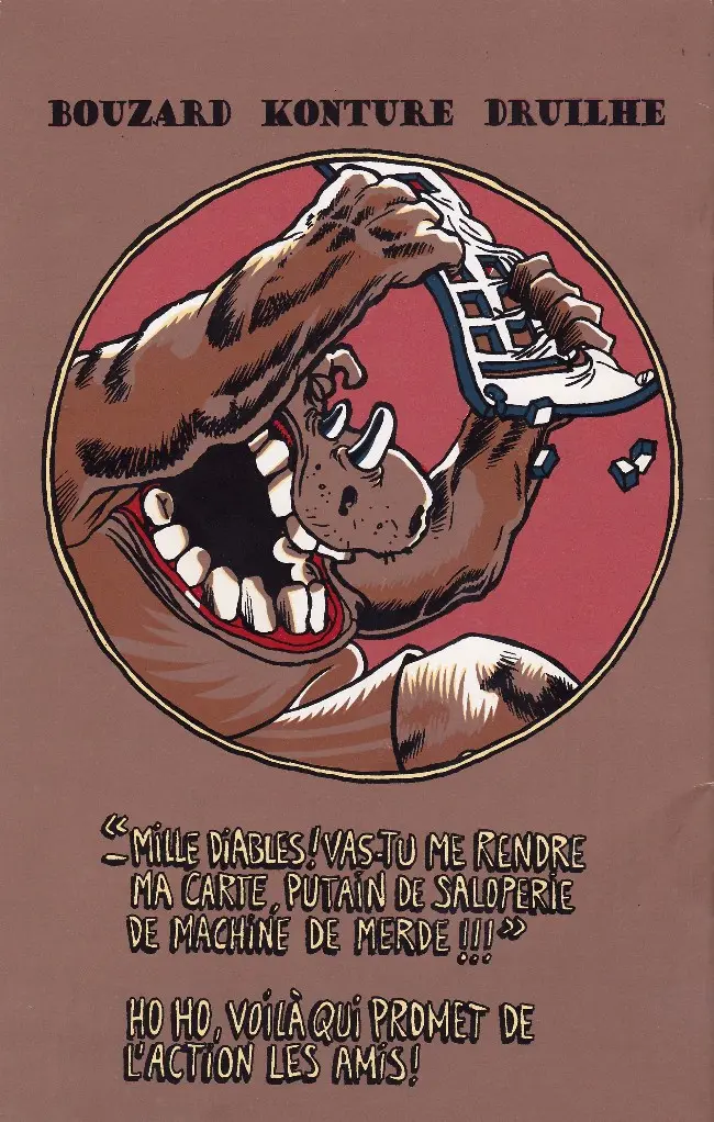 Verso de l'album Sponge comix