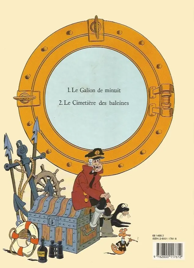Verso de l'album Starbuck Tome 2 Le cimetiere des baleines