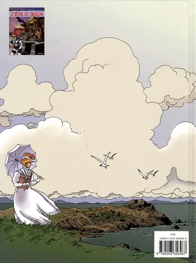 Verso de l'album Tombelaine Tome 1 Le réveil du dragon