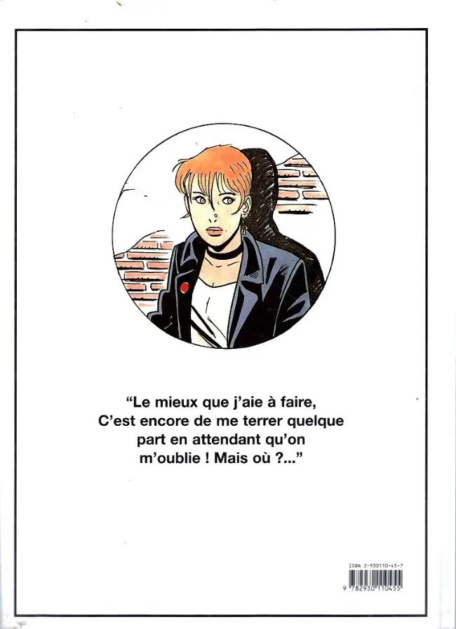Verso de l'album Les Tribulations de Roxane Tome 1 La Traque