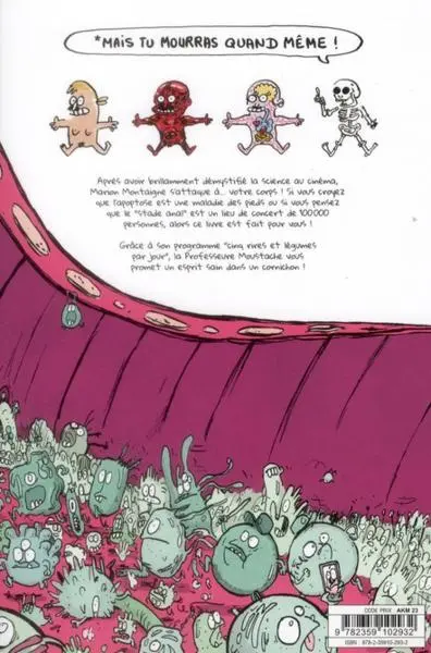 Verso de l'album Tu mourras moins bête [mais tu mourras quand même !] Tome 2 Quoi de neuf, docteur Moustache ?
