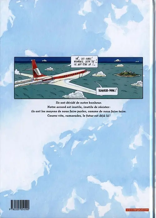 Verso de l'album La Voix des Anges Tome 3 Bonheur-Park