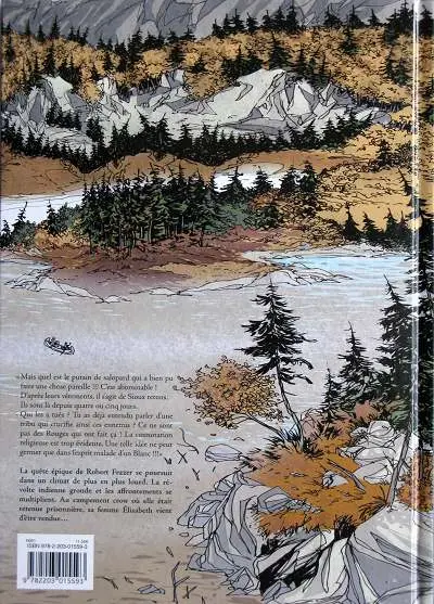 Verso de l'album Wild river Tome 2 La captive