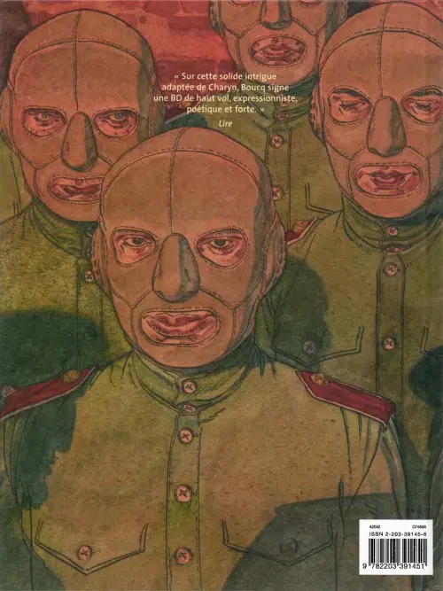 Verso de l'album Bouche du Diable