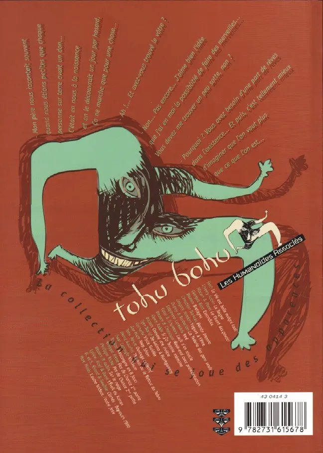 Verso de l'album L'Autre laideur, l'autre folie