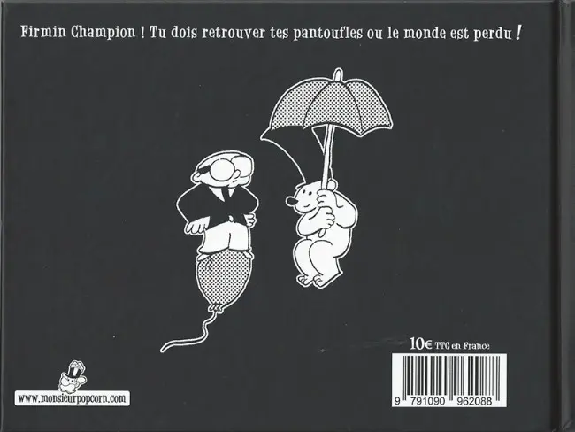 Verso de l'album Les aventures de Firmin Champion