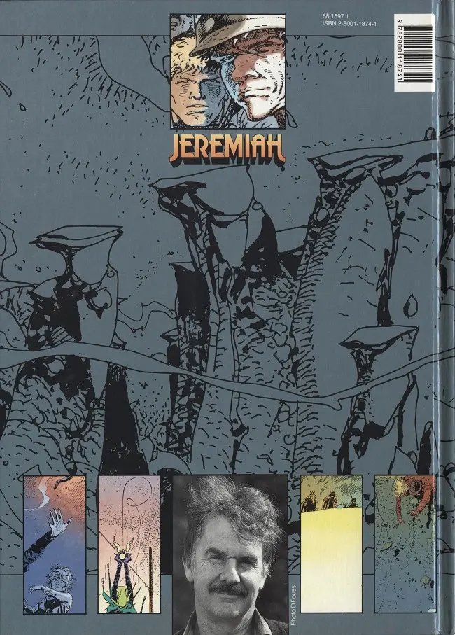 Verso de l'album Jeremiah Tome 4 Les yeux de fer rouge