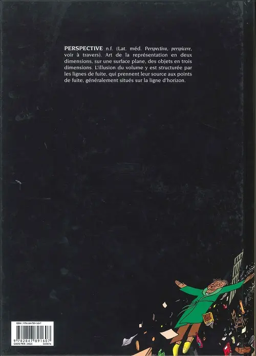 Verso de l'album Julius Corentin Acquefacques Tome 5 La 2,333e dimension