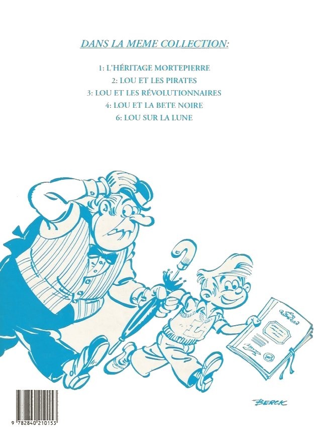 Verso de l'album Lou Tome 4 La bête noire