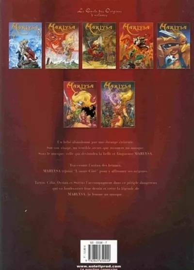 Verso de l'album Marlysa Tome 3 L'autre côté