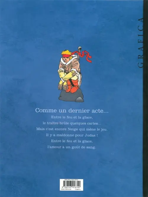 Verso de l'album Neige Tome 7 Les trois crimes de Judas