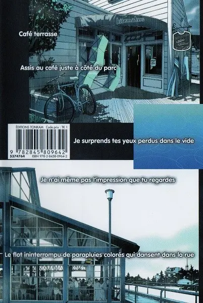 Verso de l'album Les tribulations de Orange Road - Max et Compagnie 9