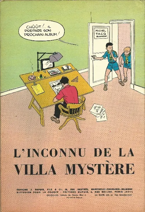 Verso de l'album La Patrouille des Castors Tome 2 Le disparu de Ker-Aven