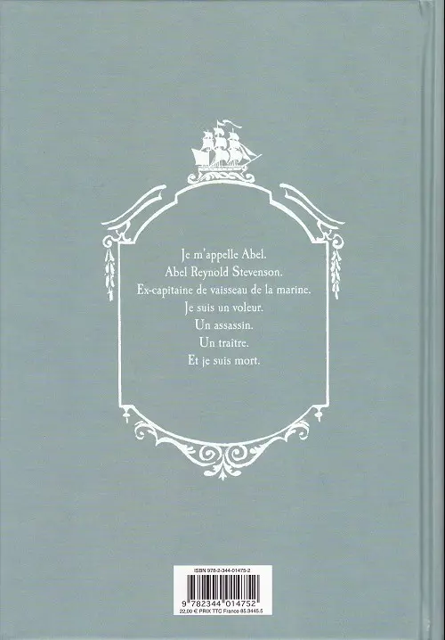 Verso de l'album Le Port des Marins Perdus