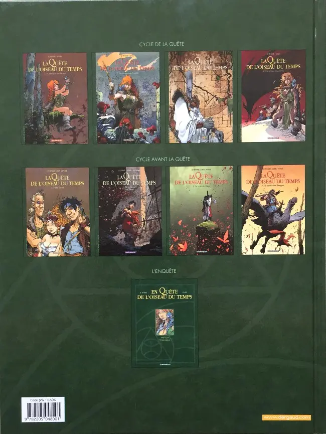 Verso de l'album La Quête de l'oiseau du temps Tome 1 La conque de Ramor