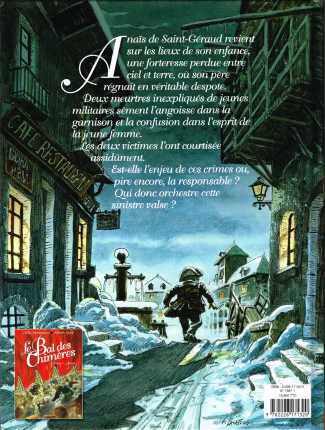 Verso de l'album Le Bal des chimères Tome 2 Labyrinthes