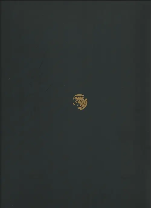 Verso de l'album Le Troisième Testament - Julius Julius II - Esquisses