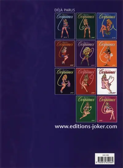 Verso de l'album Blagues coquines Tome 12