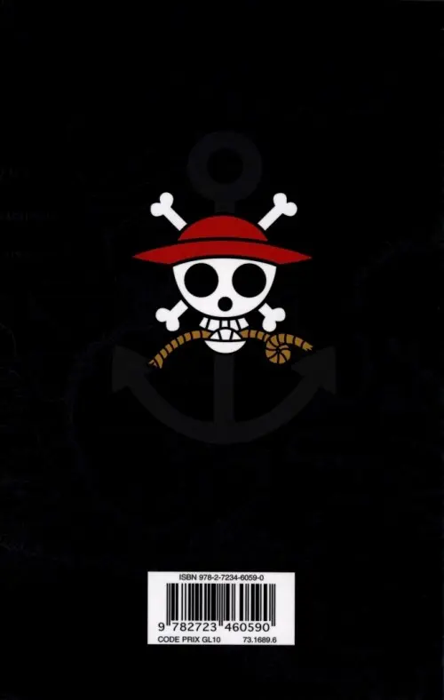 Verso de l'album One Piece Tome 41 Déclaration de guerre
