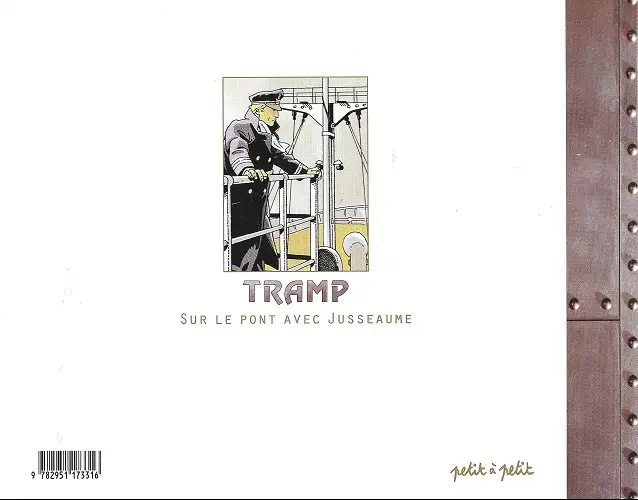 Verso de l'album Tramp Sur le pont avec Jusseaume