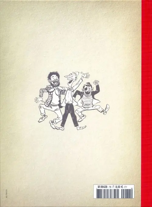 Verso de l'album Les Pieds Nickelés - La collection Tome 79 Les Pieds Nickelés ont de la chance