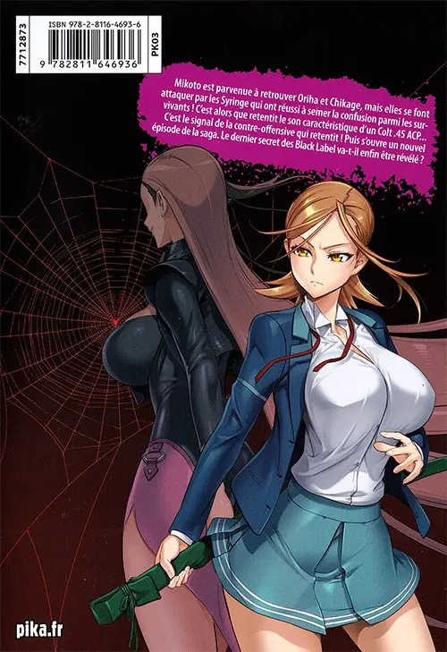 Verso de l'album Triage X 17
