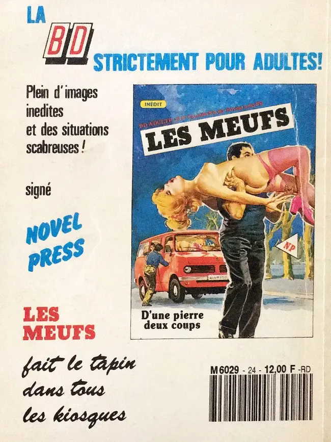 Verso de l'album Culbutant Tome 24 Des touristes déchaînées