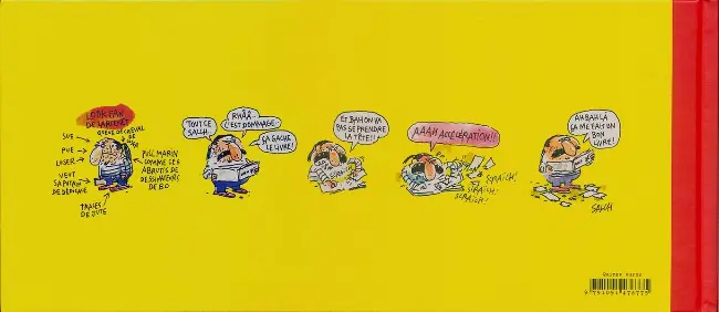 Verso de l'album Les Branleurs Tome 1 Introduction