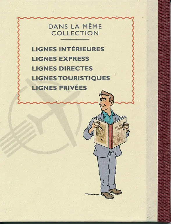 Verso de l'album Lignes Intérieures Tome 5
