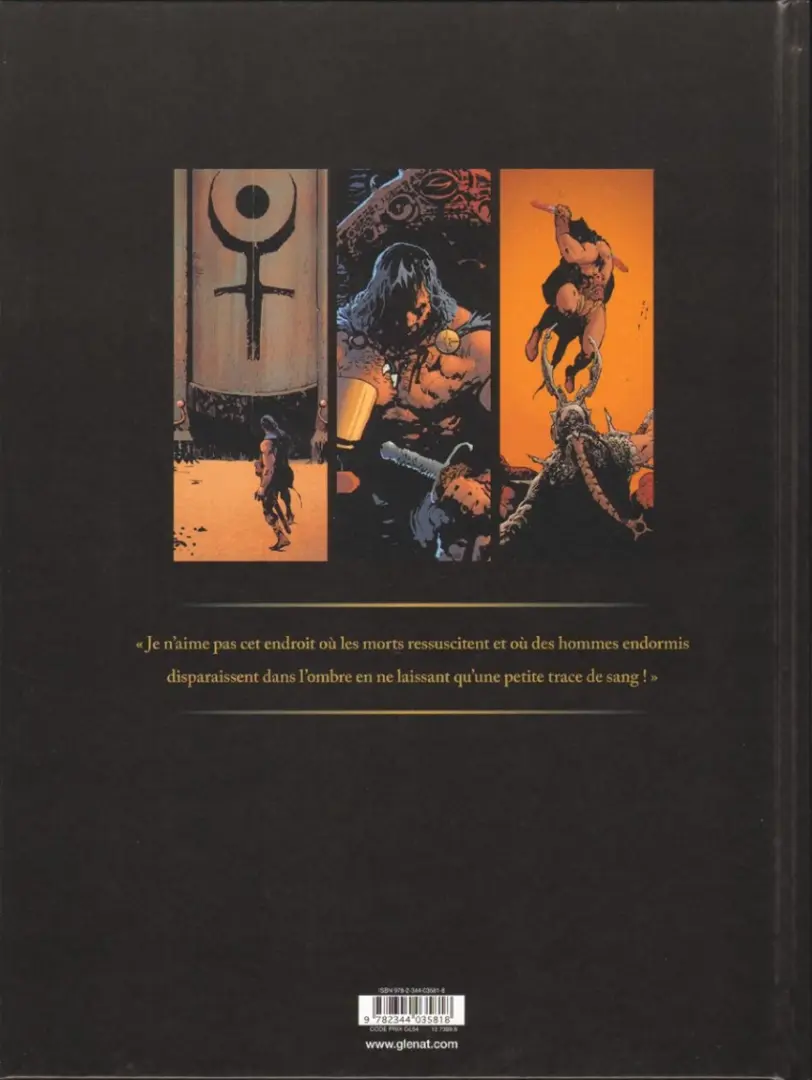 Verso de l'album Conan le Cimmérien Tome 13 Xuthal la Crépusculaire