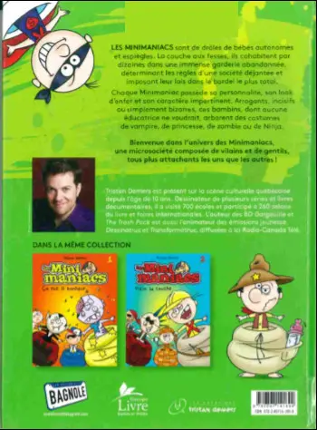 Verso de l'album Les minimaniacs Tome 3 Mignons mutants