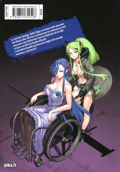 Verso de l'album Triage X 19