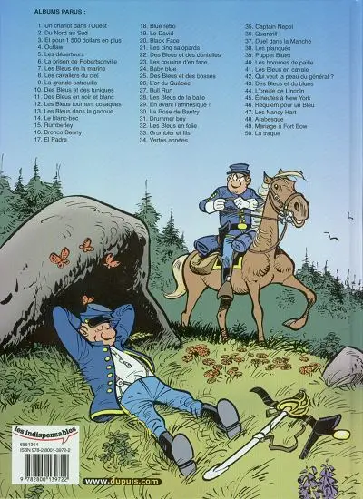 Verso de l'album Les Tuniques Bleues Tome 17 El Padre