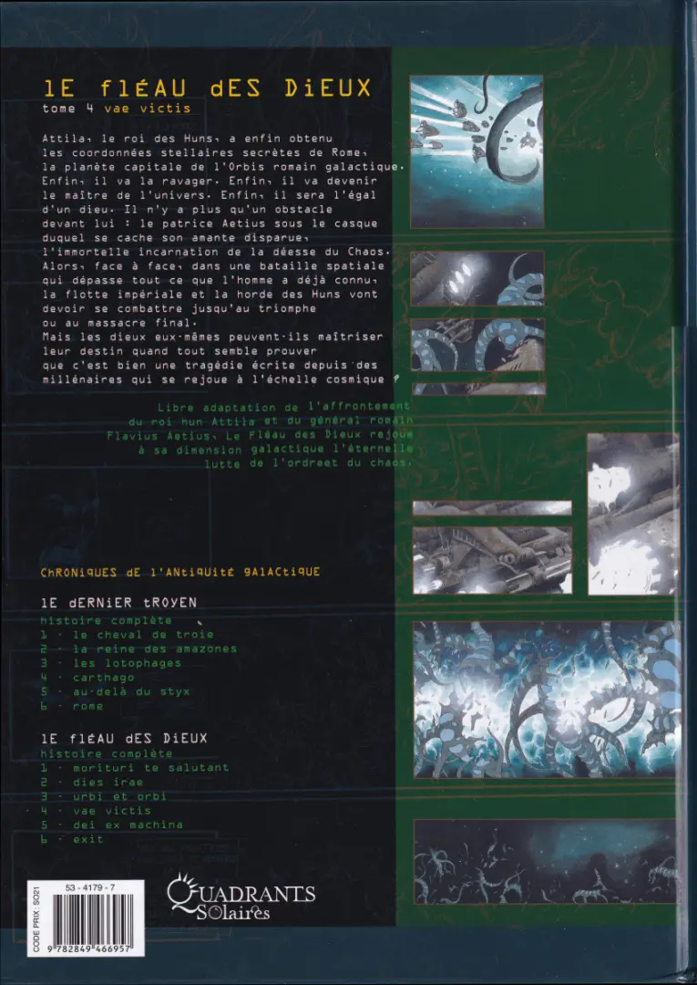Verso de l'album Le Fléau des dieux Tome 4 Vae victis