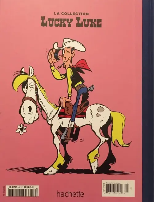 Verso de l'album Lucky Luke La collection Tome 46 La fiancée de Lucky Luke