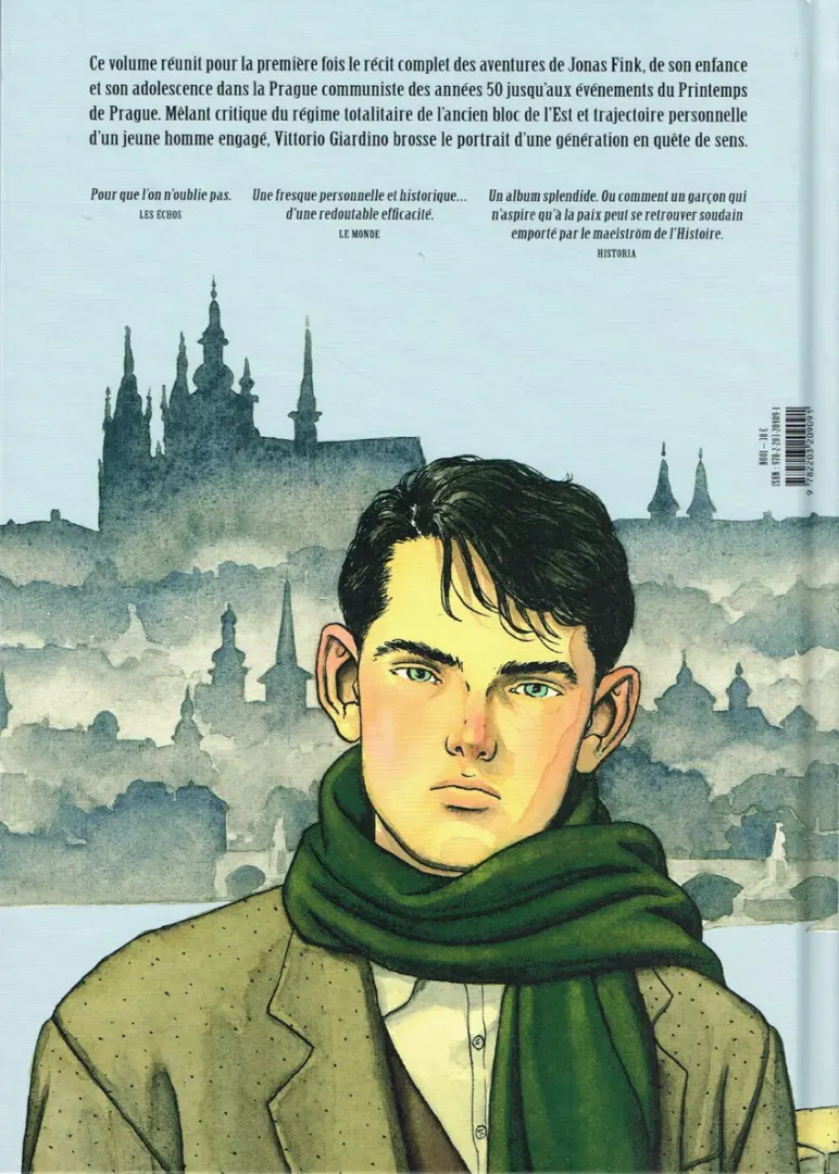 Verso de l'album Jonas Fink