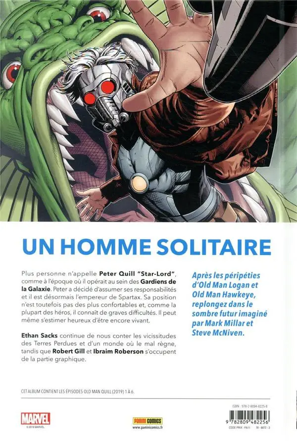 Verso de l'album Old Man Quill 1 La faute de personne sauf la mienne