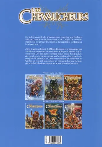Verso de l'album Les Chevaucheurs Tome 4 La pierre de résonance