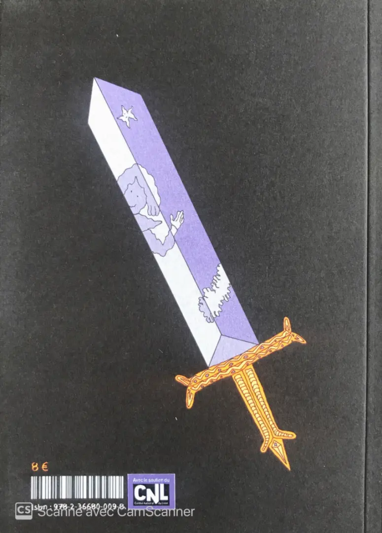 Verso de l'album Des astres