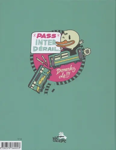 Verso de l'album Déraillement
