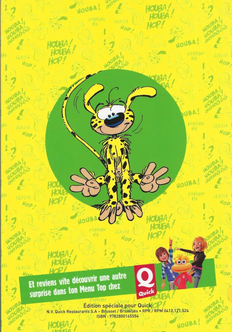 Verso de l'album Marsupilami Tome 26 Santa Calamidad