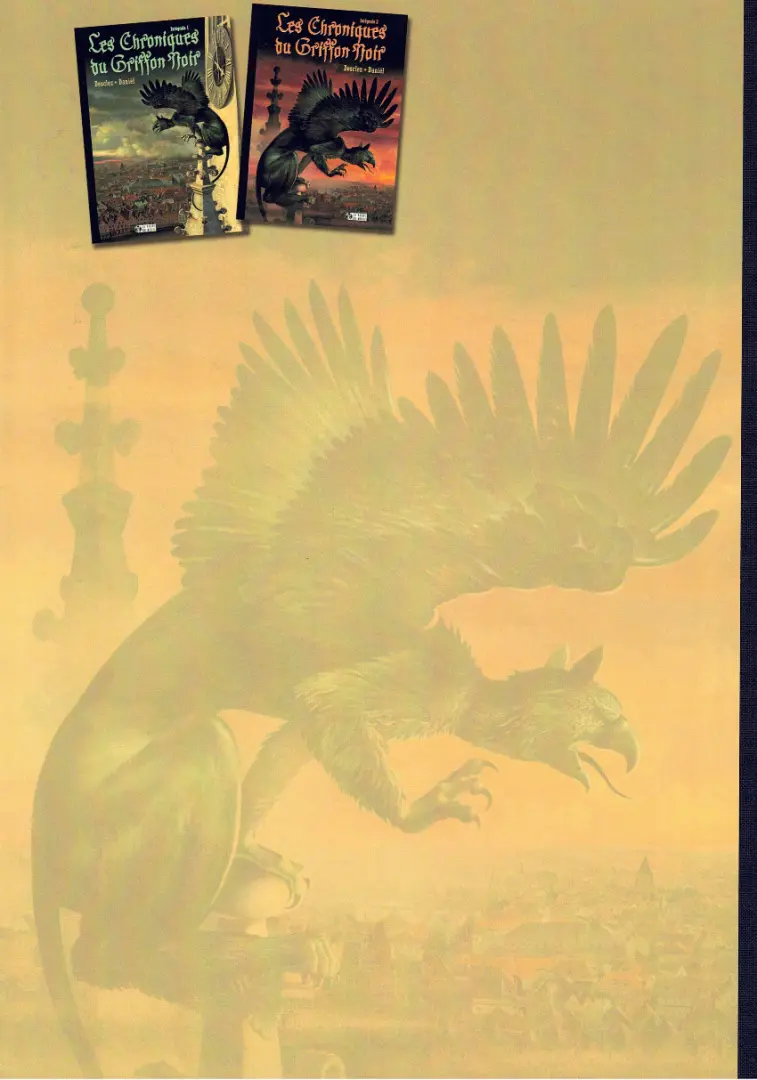 Verso de l'album Les chroniques du Griffon noir Intégrale 2