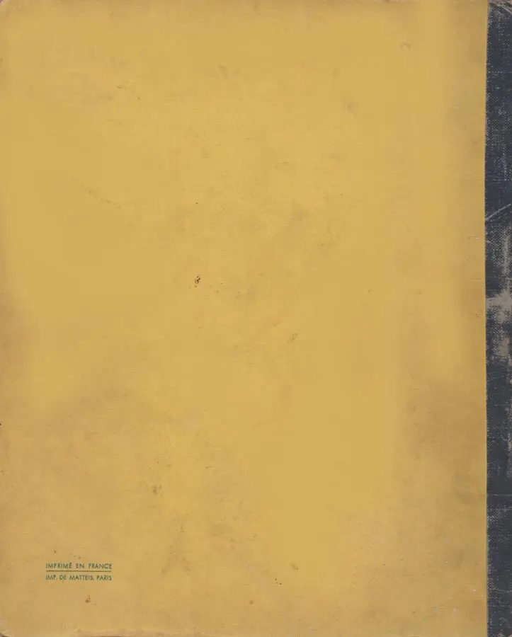 Verso de l'album Mickey Tome 8 Mickey aviateur