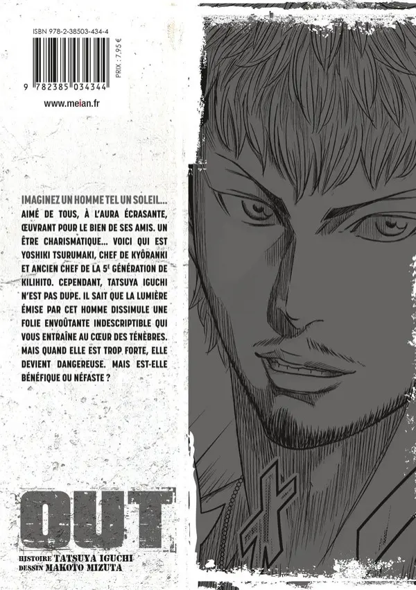 Verso de l'album Out Vol. 9